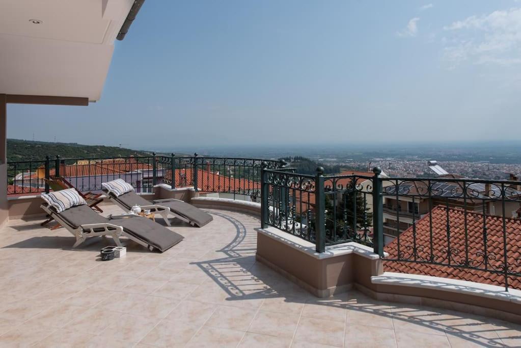 Amazing View With Huge Balcony Lejlighed Veria  Eksteriør billede