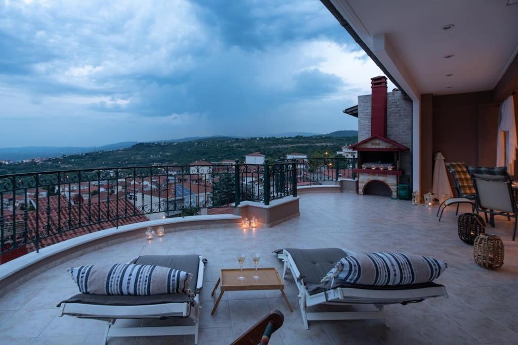Amazing View With Huge Balcony Lejlighed Veria  Eksteriør billede